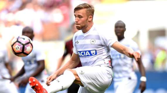 Udinese, Widmer al 45': "Dobbiamo migliorare nel secondo tempo"