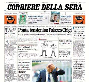 Inter, Corriere della Sera: "Buio a San Siro. Come uscire dalla crisi?"