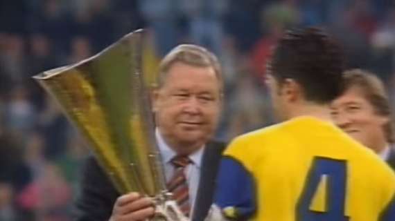 17 maggio 1995, il Parma vince la Coppa UEFA battendo in finale la Juve