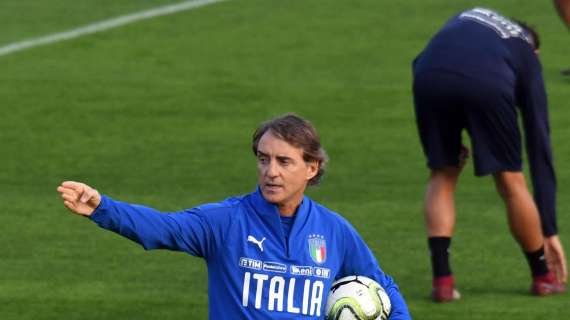Italia, ultimo allenamento a Coverciano: Mancini prova Immobile
