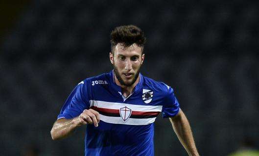 Sampdoria, Regini: "Io centrale, scelta dettata da una mia preferenza"