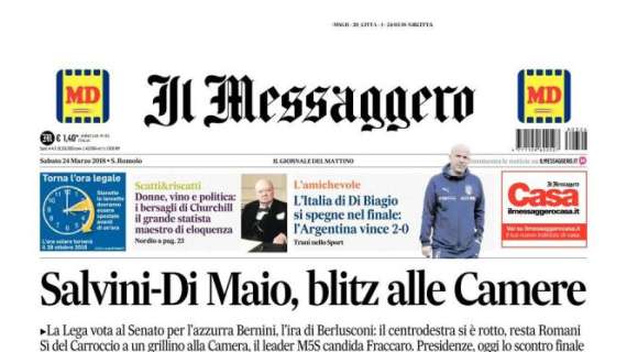 Il Messaggero: "L'Italia di Di Biagio si spegne nel finale"