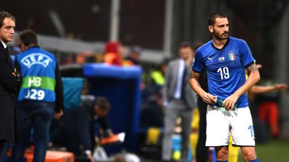 Italia, Bonucci: "Il problema del gol? Qui la maglia ha un peso differente"