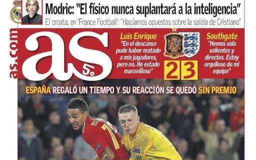 Spagna-Inghilterra 2-3, AS critica l'arbitro Marciniak: "Rigore!"