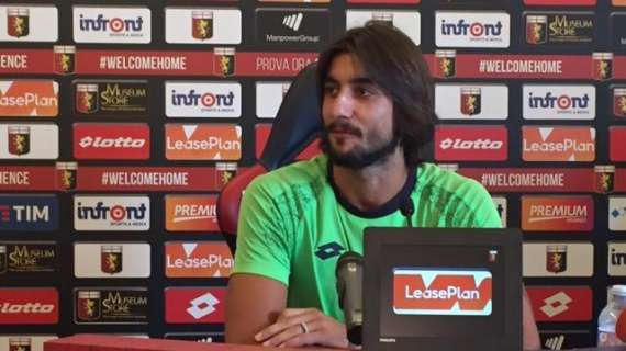 Genoa, Perin: "Mi piacerebbe essere il capitano. Bertolacci importante"