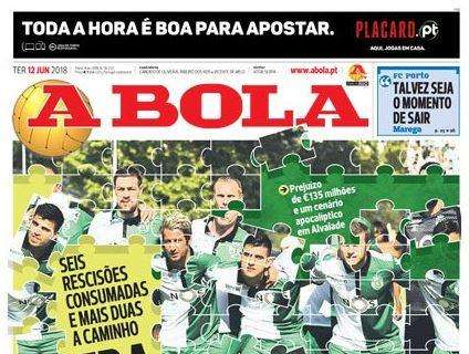 A Bola sulla crisi dello Sporting: "C'era una volta una squadra"