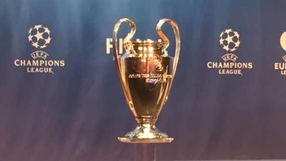 Sorteggi Champions League, appuntamento alle 17.45. Live su TMW