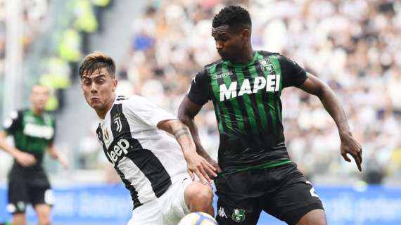 Juventus-Sassuolo 2-1: il tabellino della gara