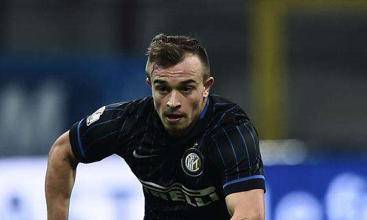 Inter, Shaqiri: "Derby, mi aspetto la maglia da titolare"