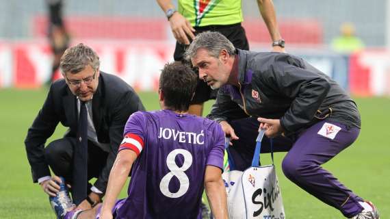 Fiorentina, Jovetic out per 10/14 giorni