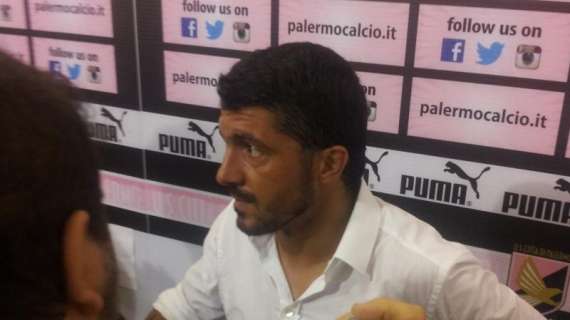 Gattuso: "Palermo, infastidito dalla mancanza di rispetto"