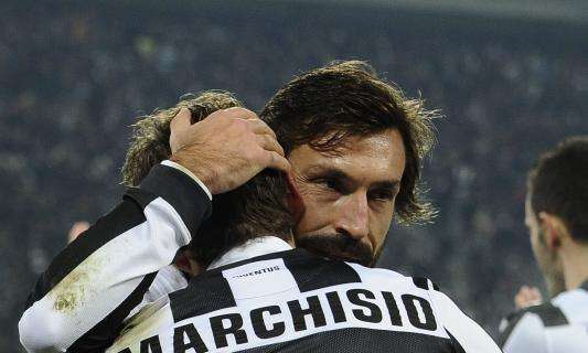 Juventus, Marchisio: "Felice come il primo giorno. Non sono l'erede di Pirlo"