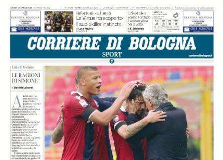 Il Corriere di Bologna e la vittoria sull'Hellas: "Abbracci finali"