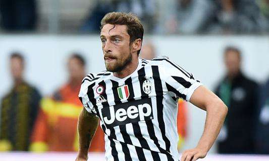 Juventus, Marchisio out 20 giorni: lesione del retto femorale destro