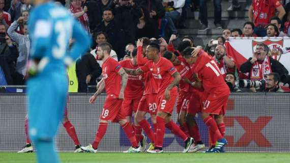 Playoff Champions League, i risultati dopo 45': Liverpool in dominio