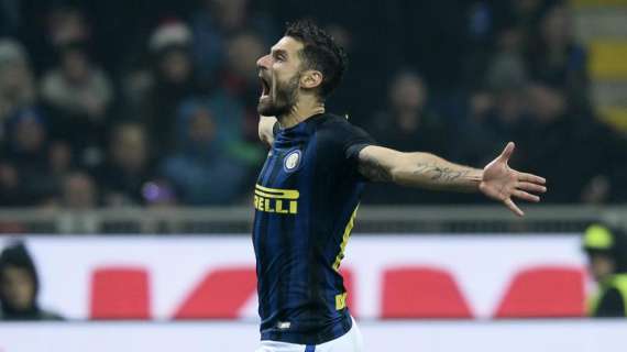 Inter, Candreva al 45': "Non facciamo come in Israele: ora c'è da vincere"