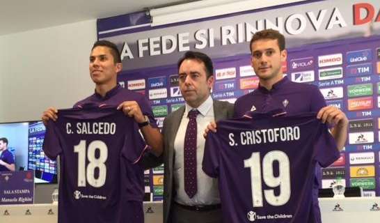 Fiorentina, Cristoforo si presenta: "Infortuni alle spalle. Ci tengo a far bene"