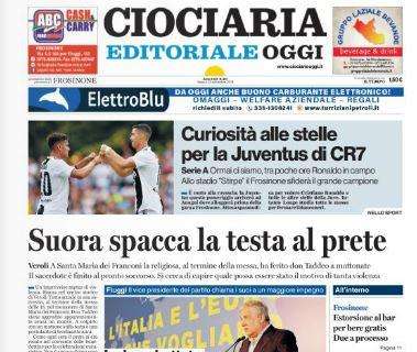 Frosinone, Ciociaria Oggi: "Curiosità alle stelle per la Juve di CR7"