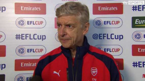 Arsenal, Wenger: "Nel primo tempo non abbiamo giocato ai nostri livelli"
