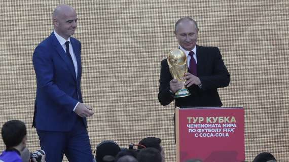 Mondiali, Putin a Infantino: "Tutto procede come da programma"