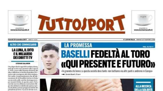 Baselli a Tuttosport: “Al Torino presente e futuro”