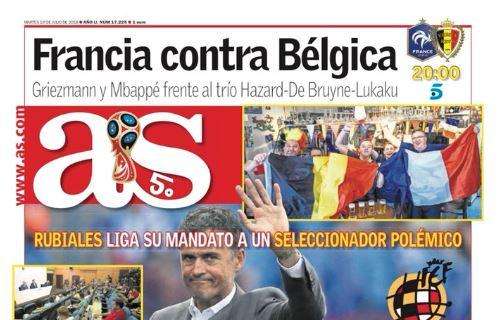 Spagna, l'apertura di AS: "Luis Enrique: decisione ad alto rischio"