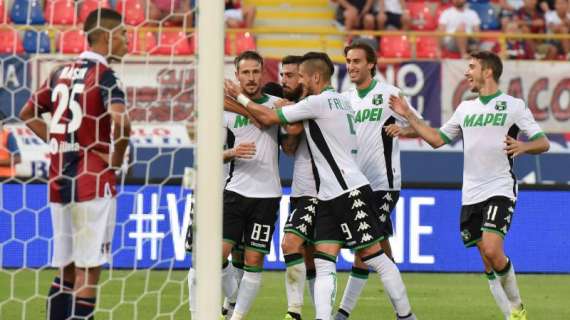 Bologna-Sassuolo 0-1: il tabellino della gara