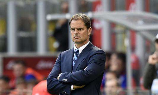 Inter, per De Boer decisivi gli impegni con Southampton e Atalanta