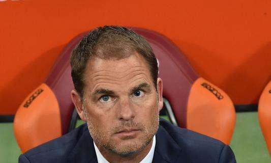 Inter, Frank de Boer: "Europa League? Pensiamo prima al Cagliari"