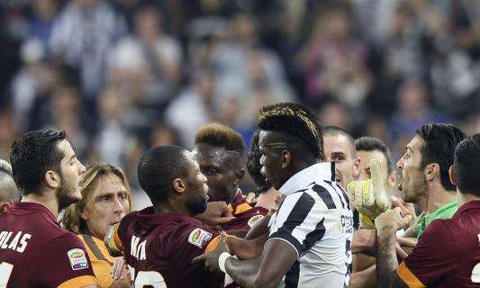 Juventus, quattro scudetti, altrettante vittorie contro la Roma