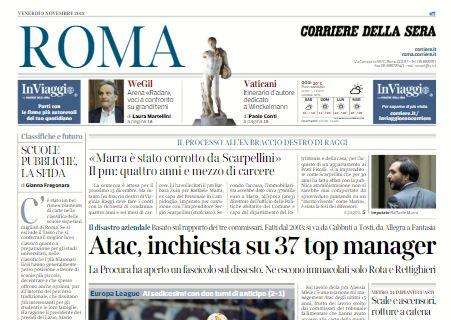 Il Corriere della Sera: "Lazio già qualificata: Marsiglia affondato"