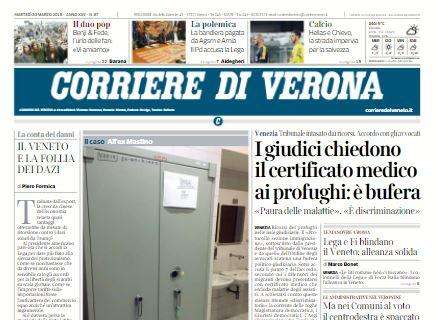 Il Corriere di Verona titola: "Hellas, hai quattro scontri diretti"