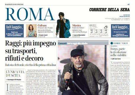 Il Corriere della Sera sulla Roma: "Poker servito, Kluivert è giallorosso"