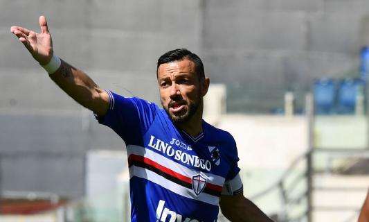 Sampdoria-Napoli 1-3, Quagliarella accorcia e non esulta