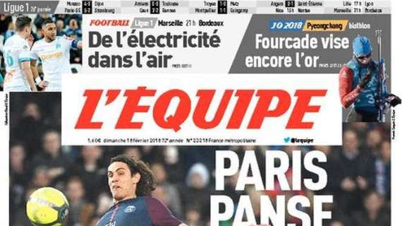 L'Equipe in prima pagina: "Parigi guarisce le sue ferite"
