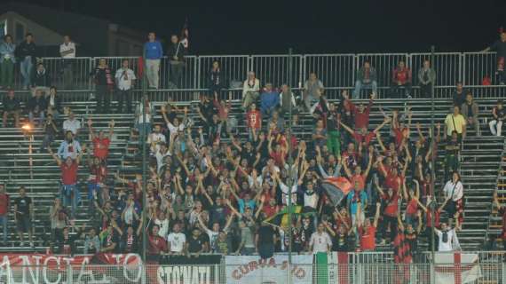 Lanciano, duecento tifosi al Biondi per caricare la squadra in vista del derby