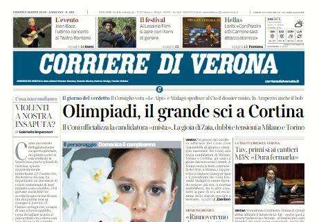 Hellas, il Corriere di Verona e le parole di Laribi: "Attacco atomico"