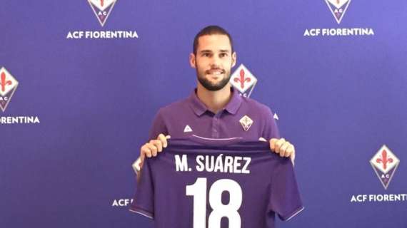 Fiorentina, Mario Suarez vestirà la maglia numero 18