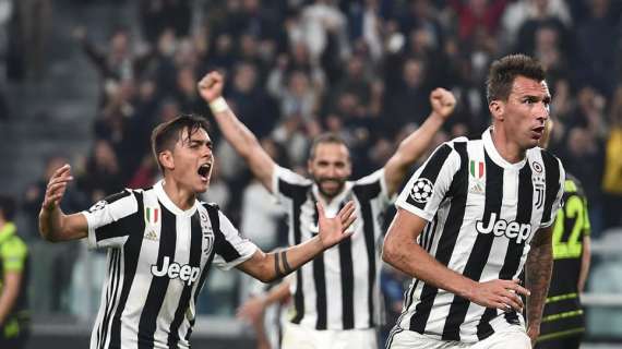 Juventus-Sporting Lisbona 2-1: il tabellone della gara