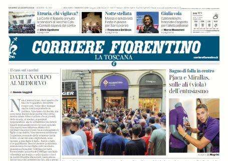 Il Corriere Fiorentino e il nuovo entusiasmo viola: "Un brindisi in Pjaca"