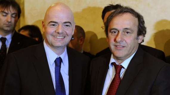Elezioni FIFA, l'UEFA candida Infantino se Platini darà forfait