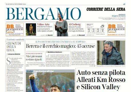 Il Corriere di Bergamo titola: "Un'Atalanta dal gusto vintage"