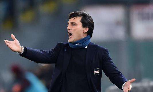 Sampdoria, Montella: "Poco cinici sotto porta, ma la squadra ci crede"