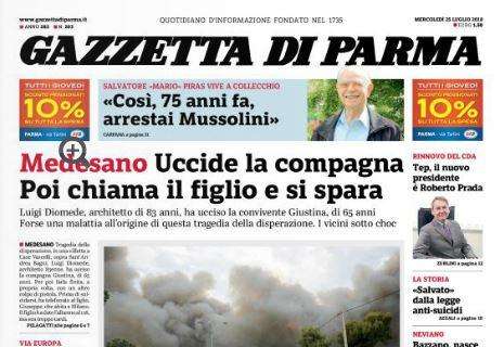 Gazzetta di Parma: "Chiacchio: 'Fiducioso per l'Appello'"