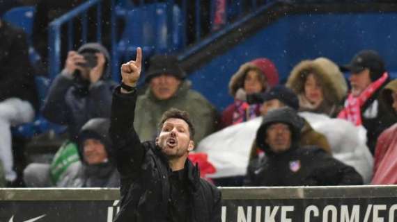 Atl. Madrid, Simeone: "La sconfitta col Barça non cambia il nostro obiettivo"