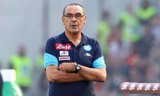 Napoli, Sarri: "Successo importante, la Lazio aveva battuto Juve e Milan"