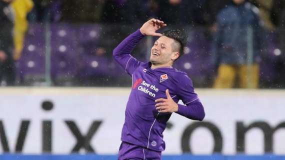 Fiorentina, Zarate si complimenta coi compagni: "Altri tre punti, bravi!"