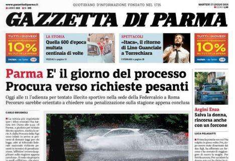 Gazzetta di Parma: "E' il giorno del processo"