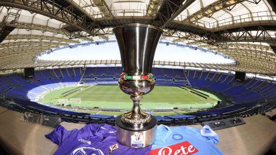Fotonotizia - Coppa Italia: tutto pronto per la sfida tra Napoli e Fiorentina