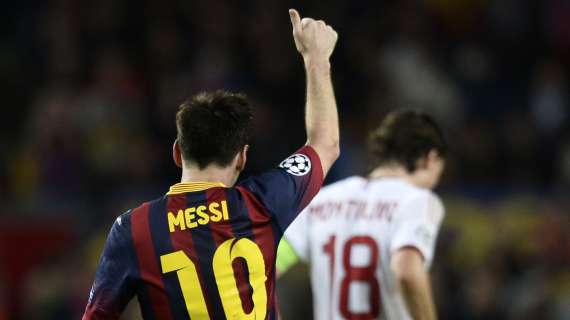 Barça, Messi: "Rigore contro Abbiati? Fino all'ultimo ho pensato cosa fare"